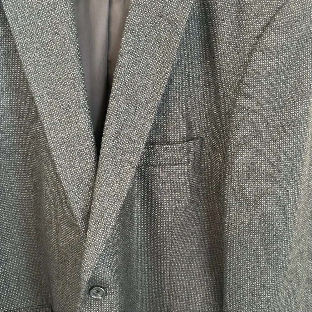 Vintage Joseph‎ & Feiss 46L Lambswool Sports Coat Brown Grey 2-Button Men’s Wool